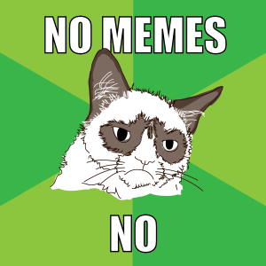 no memes no